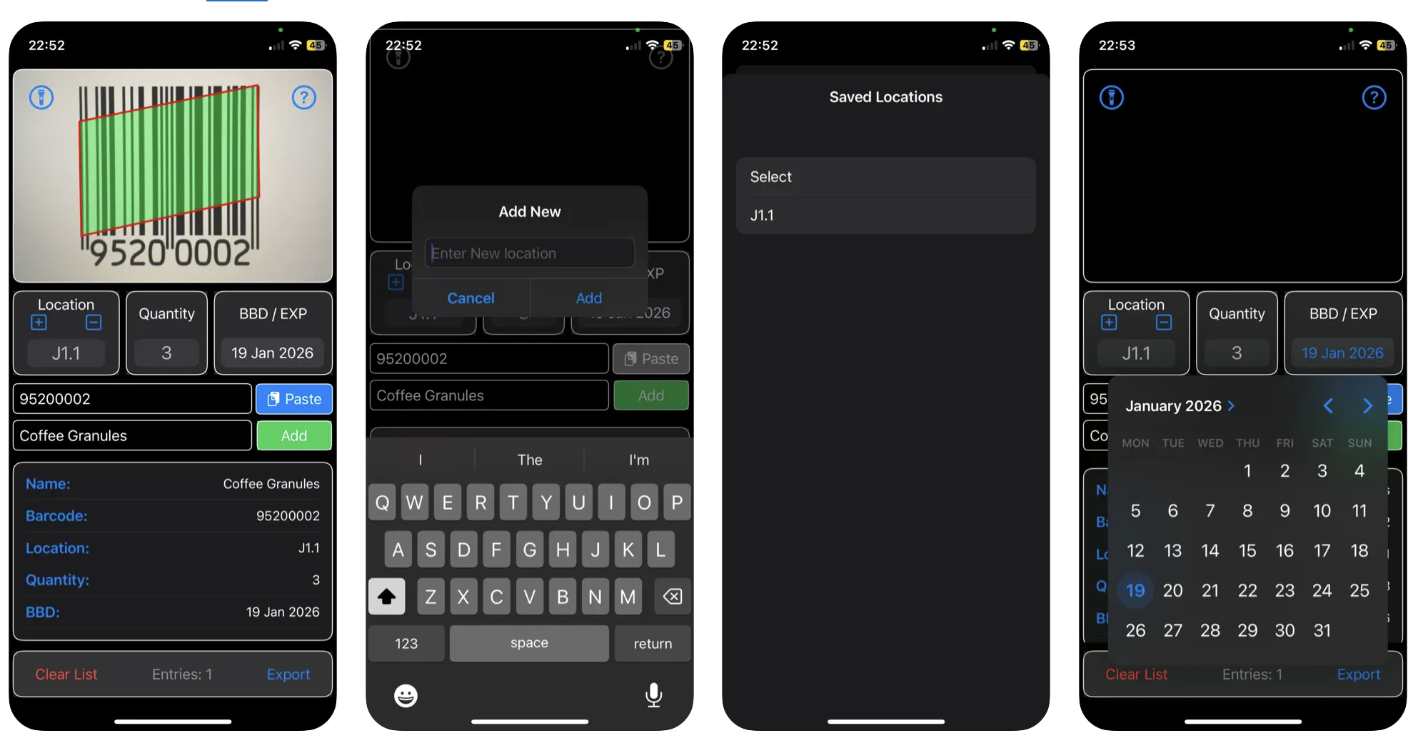 LogiScan App